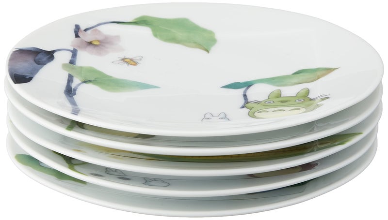 Noritake 1704-15L/VF9931A My Neighbor Totoro, Vegetable Series, Microwave Safe, Dishwasher Safe, 5 Pieces, Fine Porcelain - Image 2